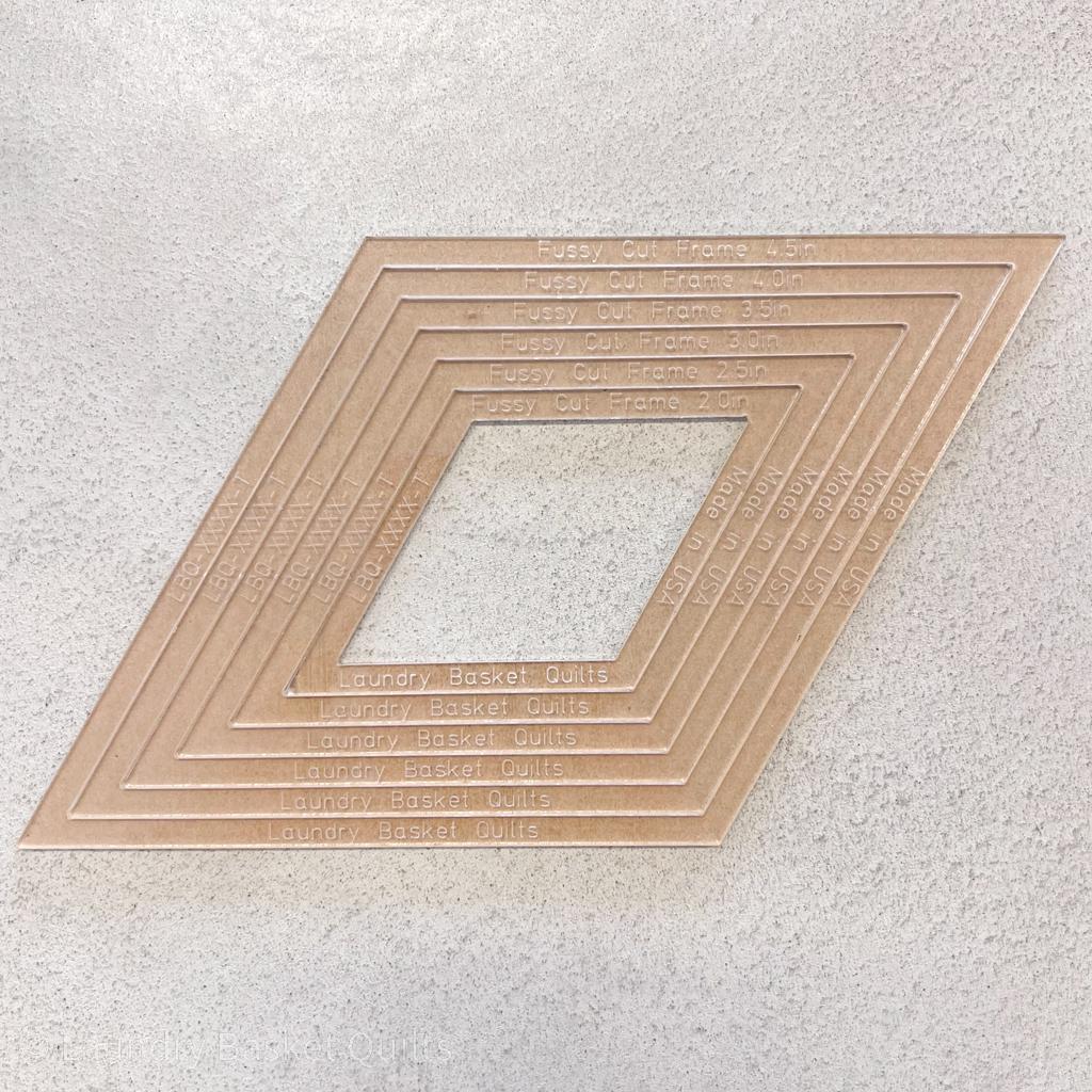 Fussy Cut Diamonds - Templates