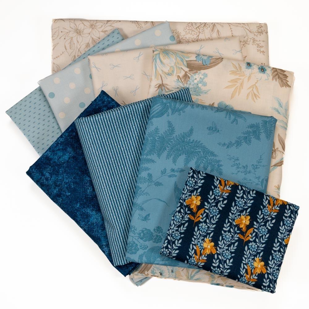 Alaska - Blue and Light Fabric Kit