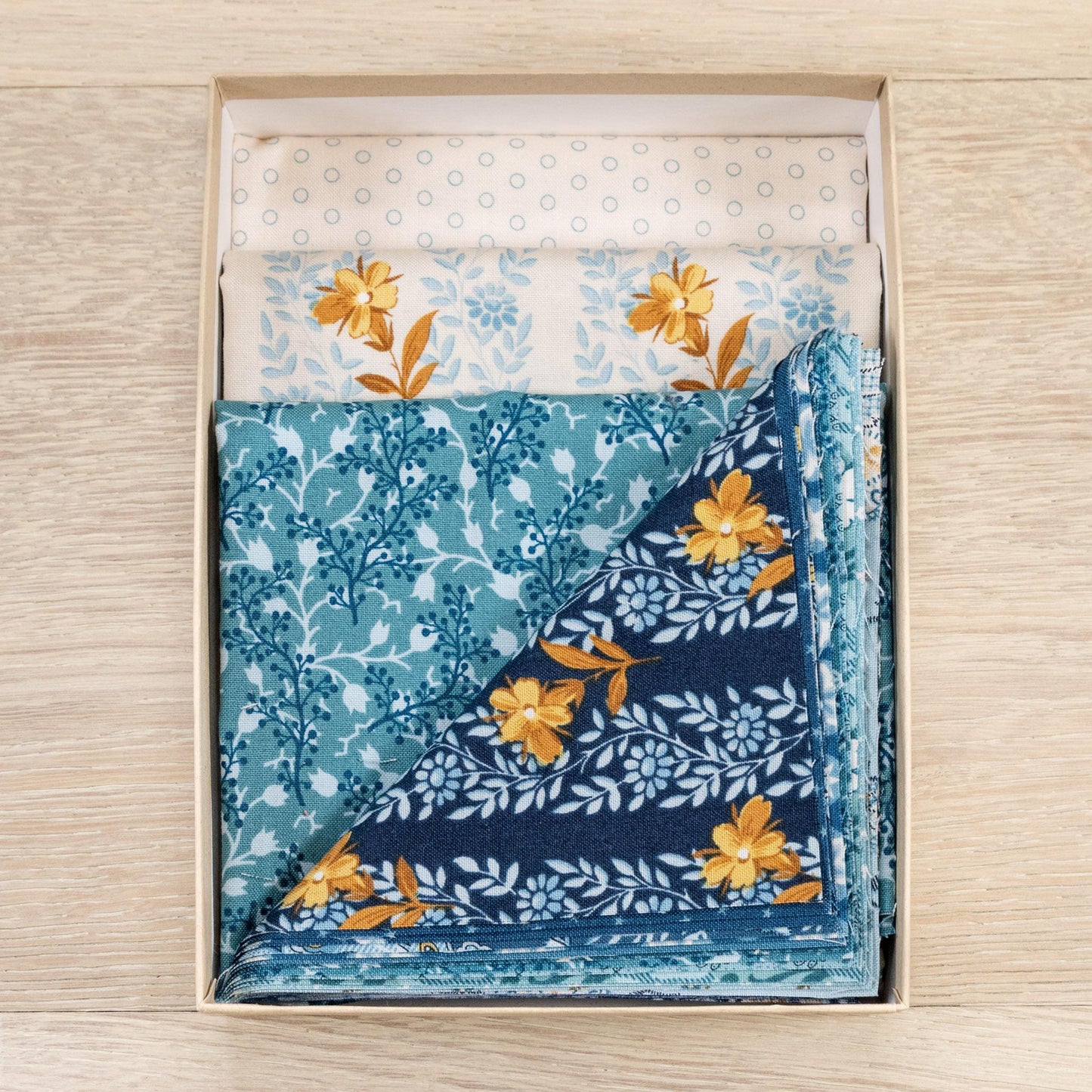 Mini Pinehurst - Blue Fabric Kit