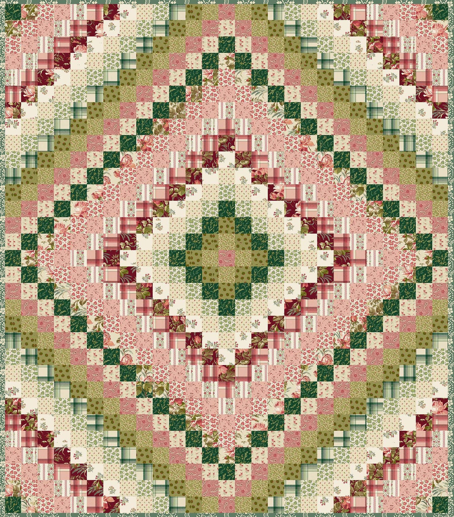 Trip Around the World - Holiday PRE-CUT Fabric Kit