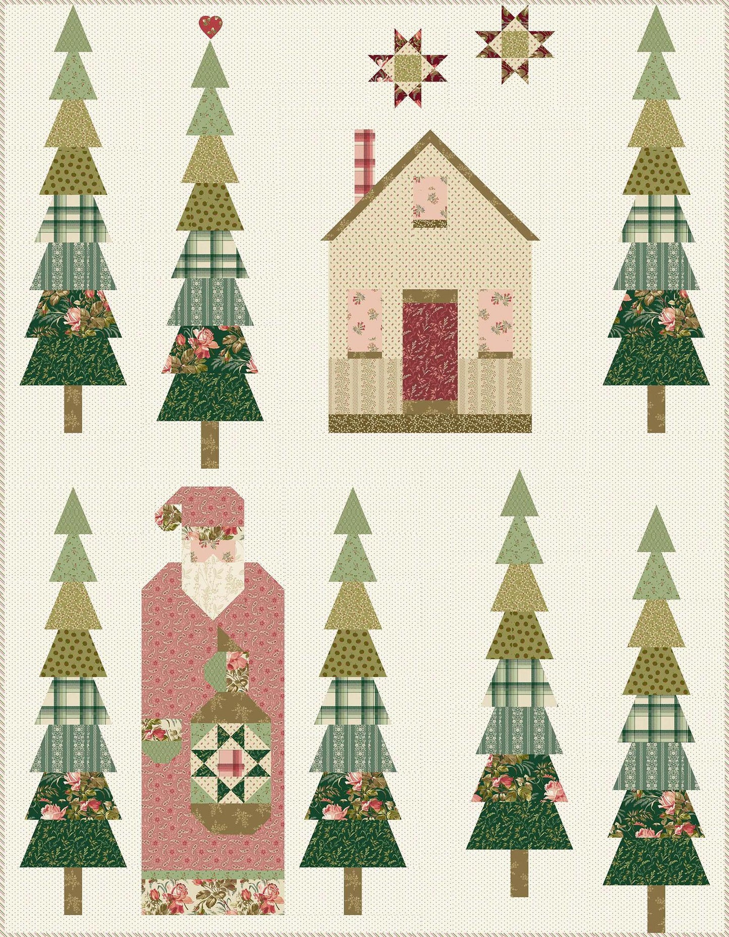 Silent Night Fabric Kit