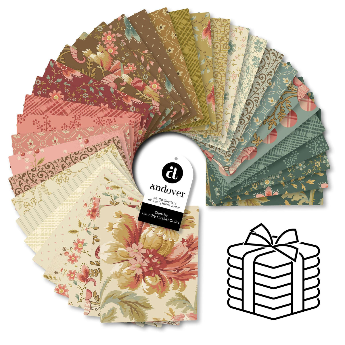 Eleni Fat Quarter Bundle