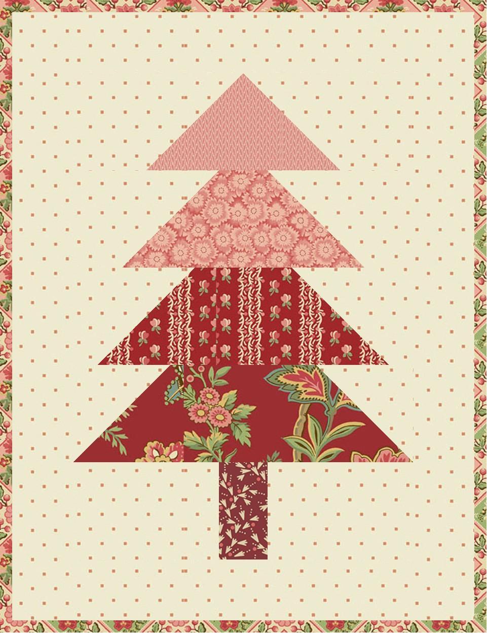 Little Holiday Forest PRE-CUT Fabric Kit