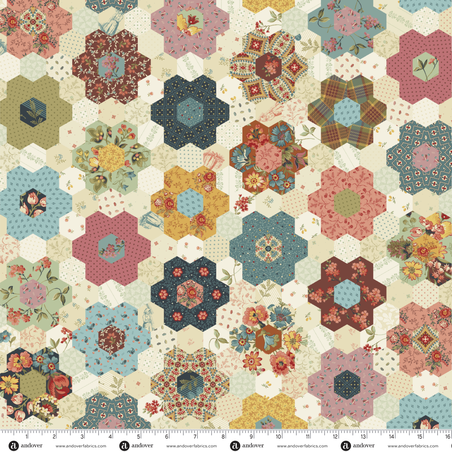 Sarahs Garden Mini 108" Prints - 1 yard