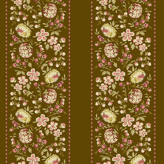 Secret Stash Chestnut Prints A-10519-N (1-yard)