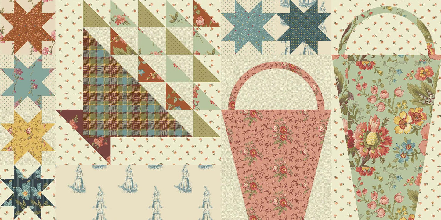 Anna's Baskets - Farmers Daughter Block 5 Pattern