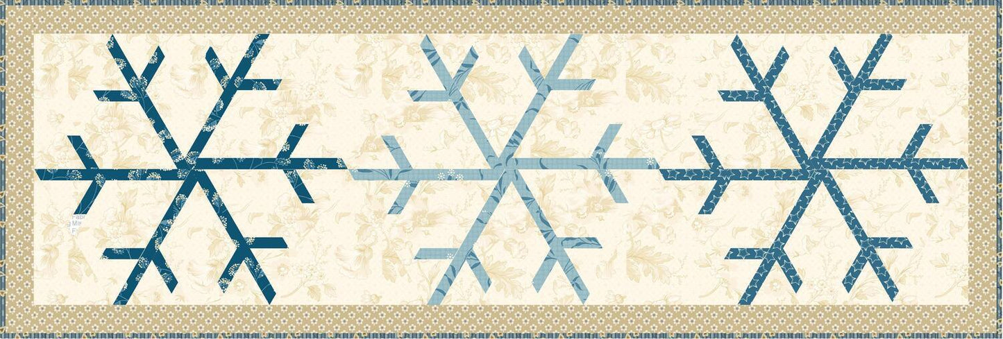 Snowflakes Fabric Kit