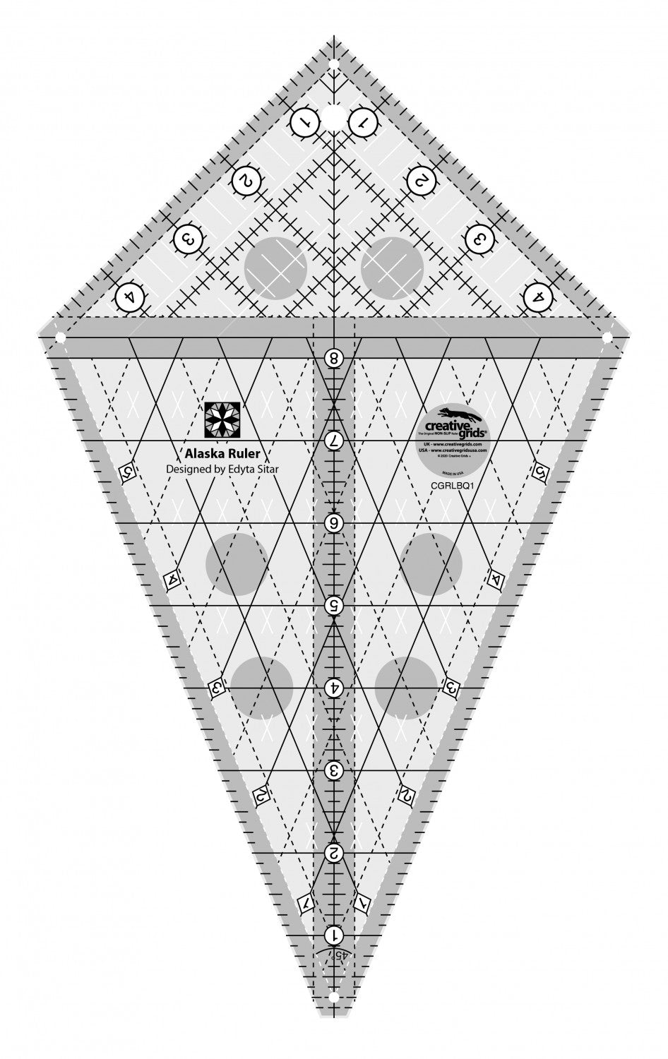 Creative Grids® ALASKA Ruler