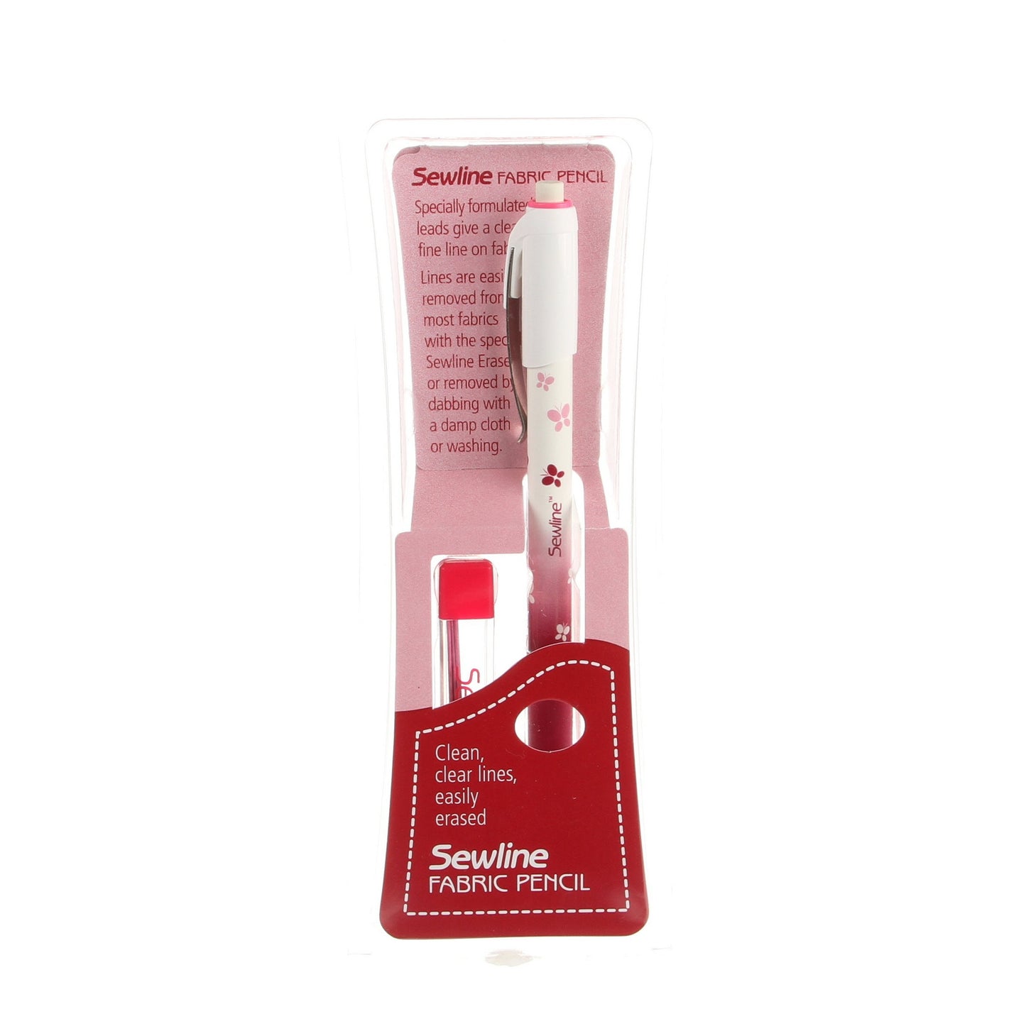 Sewline Mechanical Fabric Pencil - PINK