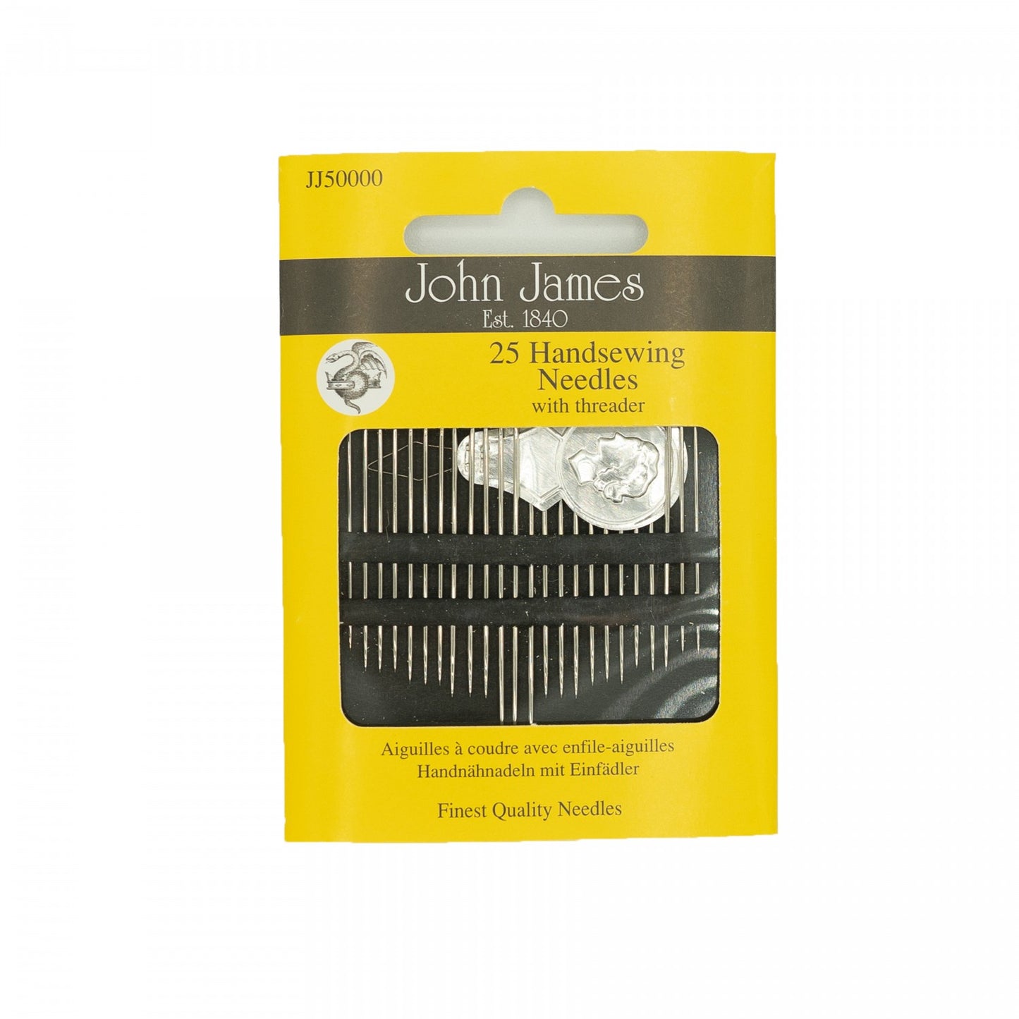 John James Home Needle Assortment with Threader 25ct