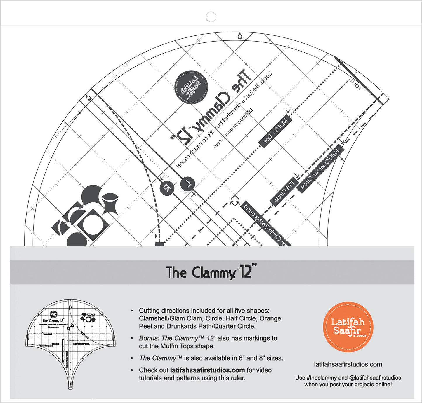 The Clammy 12″ - by Latifah Saafir Studios