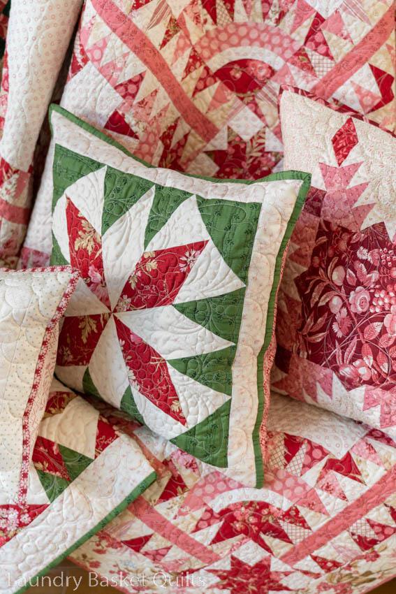 Alaskan Star Pillow PDF (download)