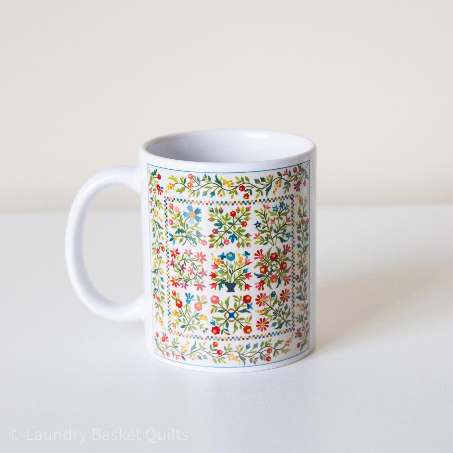 Quilter's Mug - Spring Bouquet