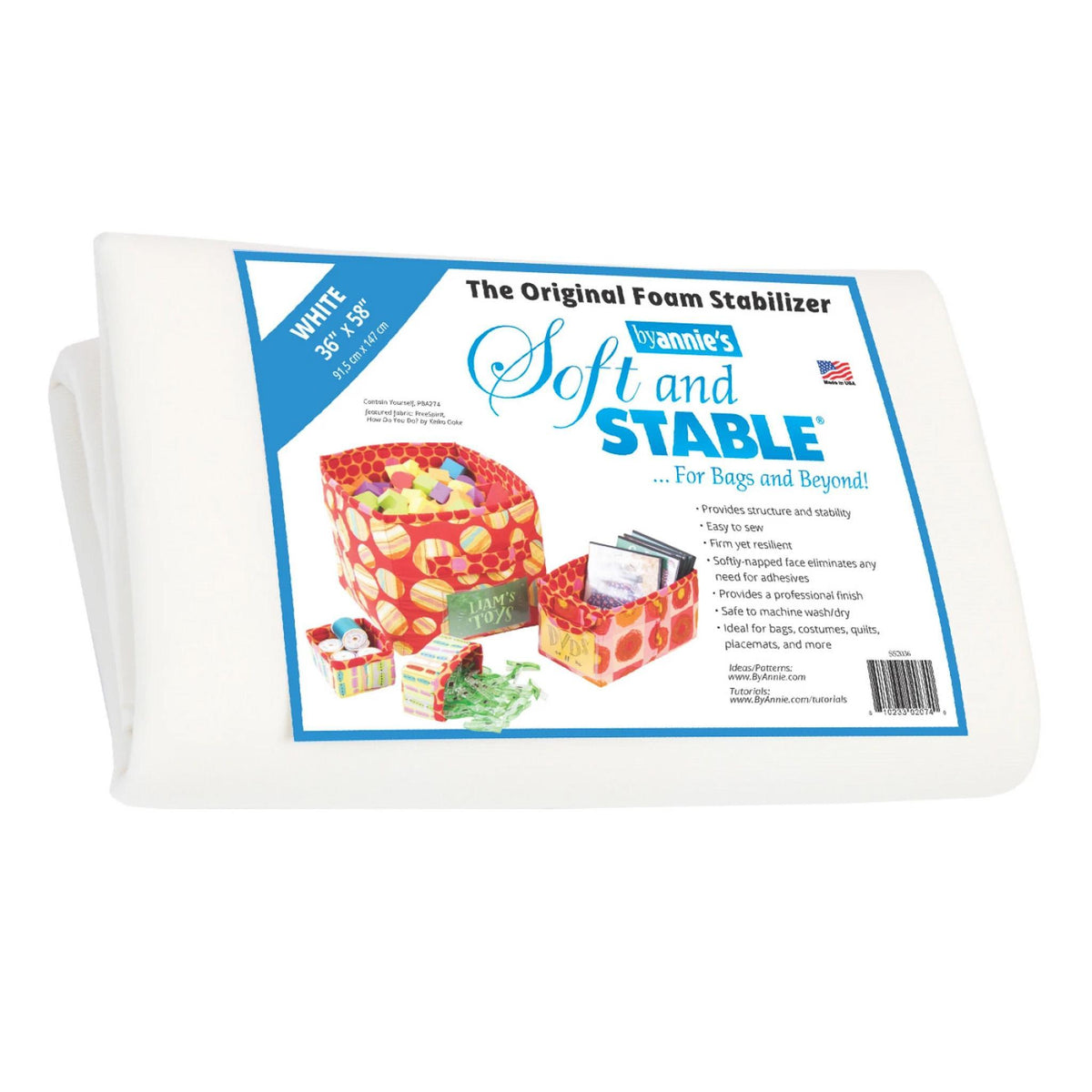 Soft and Stable White 36" x 58" Stabilizer