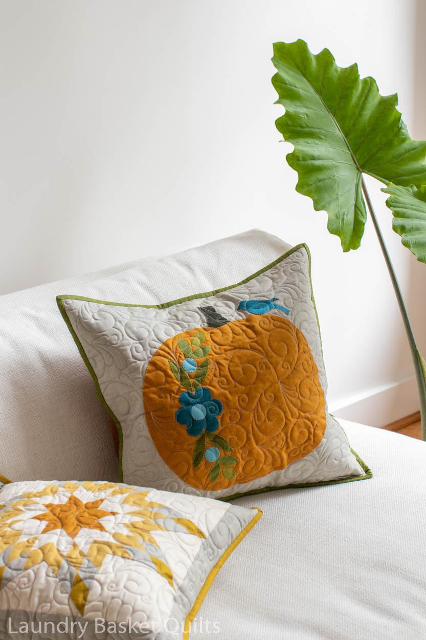 Pumpkin Pillow Talk Fabric Kit