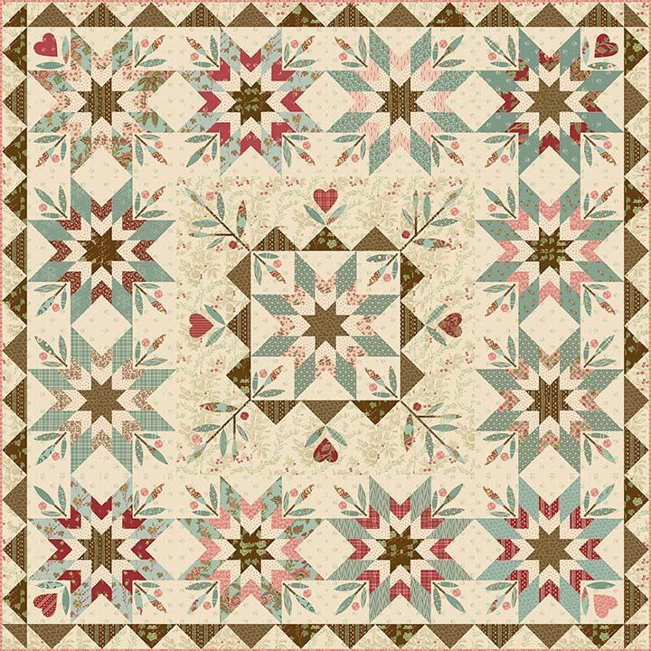 Patchwork Star PRE-CUT Fabric Kit