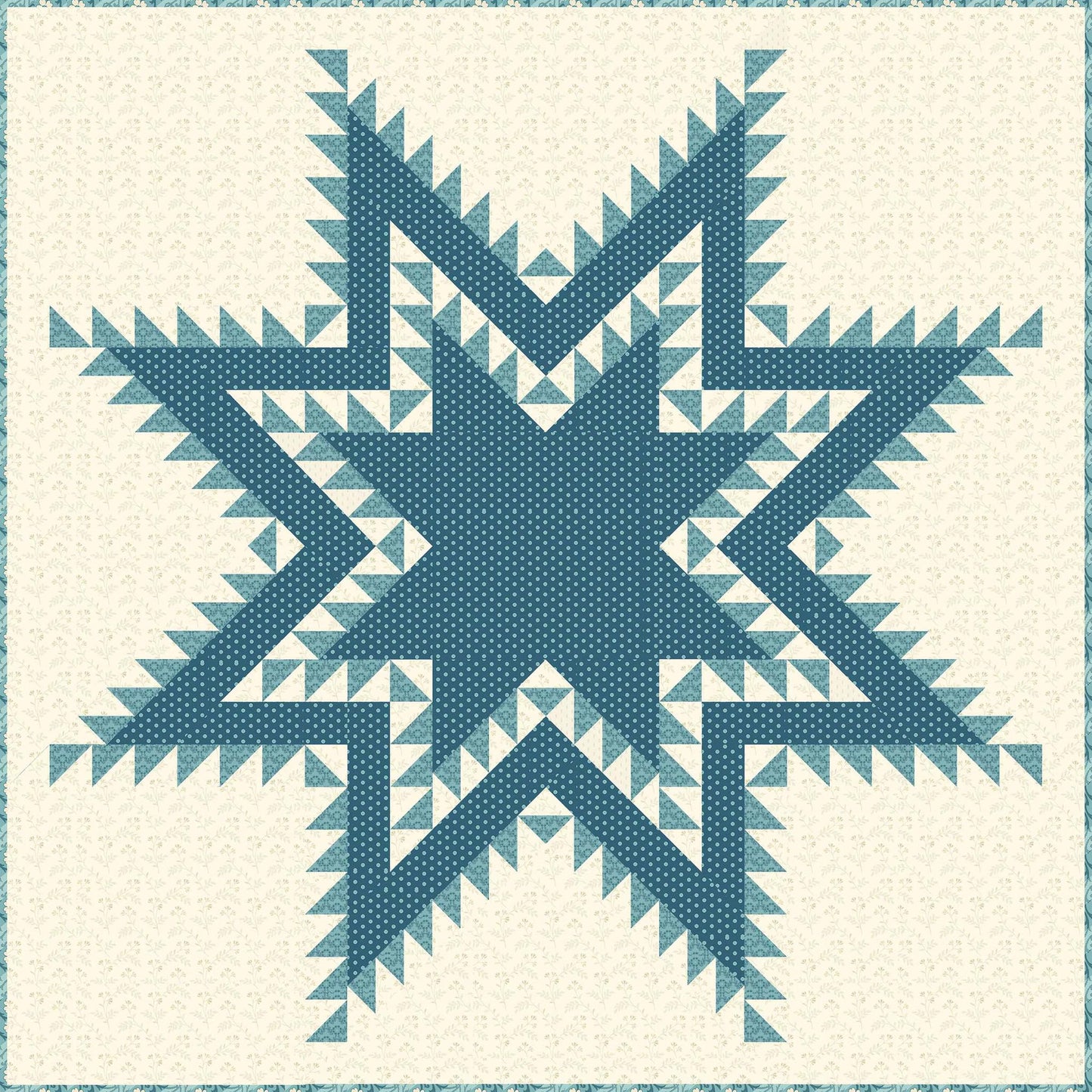 Double Feathered Star Fabric Kit