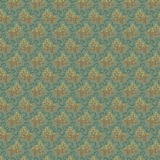 Secret Stash Chestnut Prints A-10524-G (1-yard)