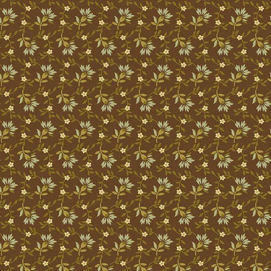 Secret Stash Chestnut Prints A-10543-N (1-yard)