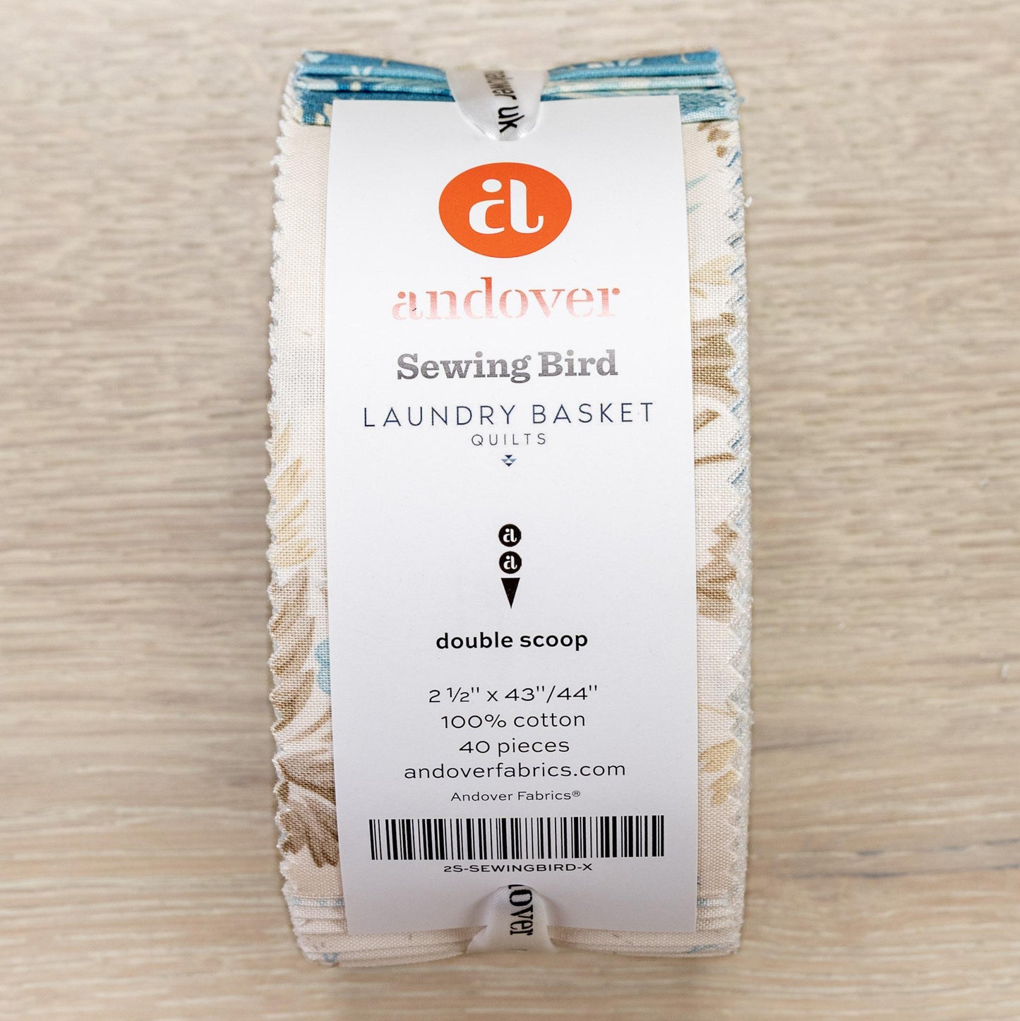 Sewing Bird Jelly Roll - 2.5" strips