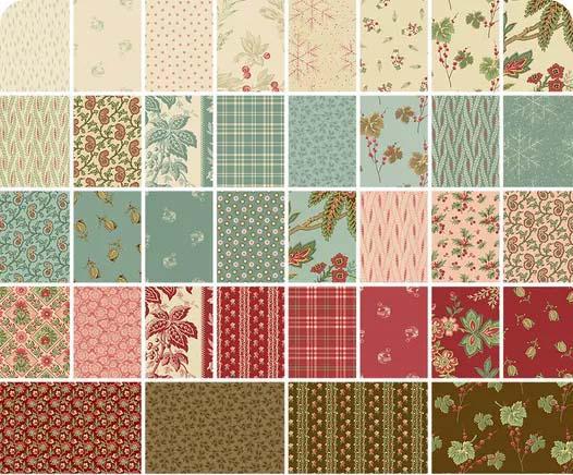 Jingle Bell Jelly Roll - 2.5" strips