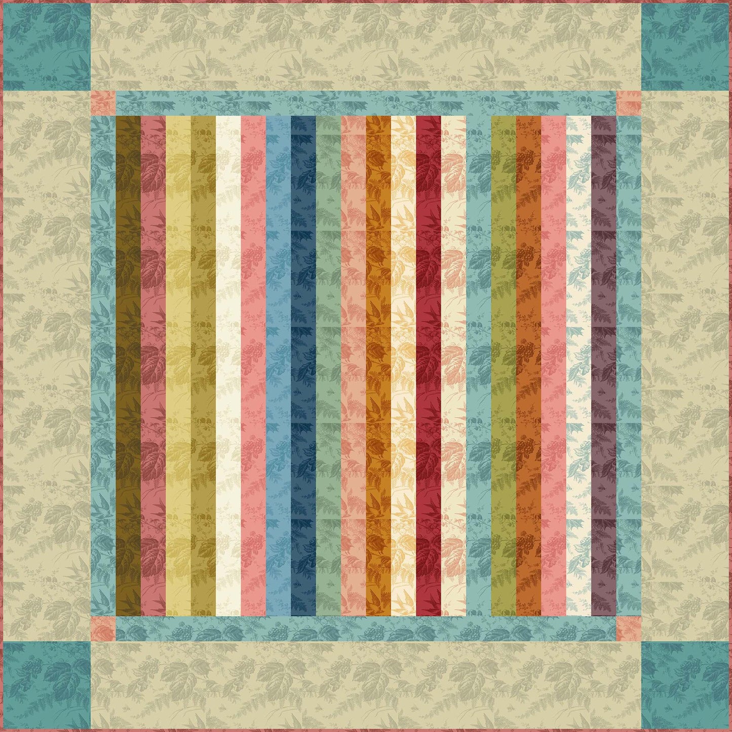 Strip and Snuggle - Vermont Fabric Kit