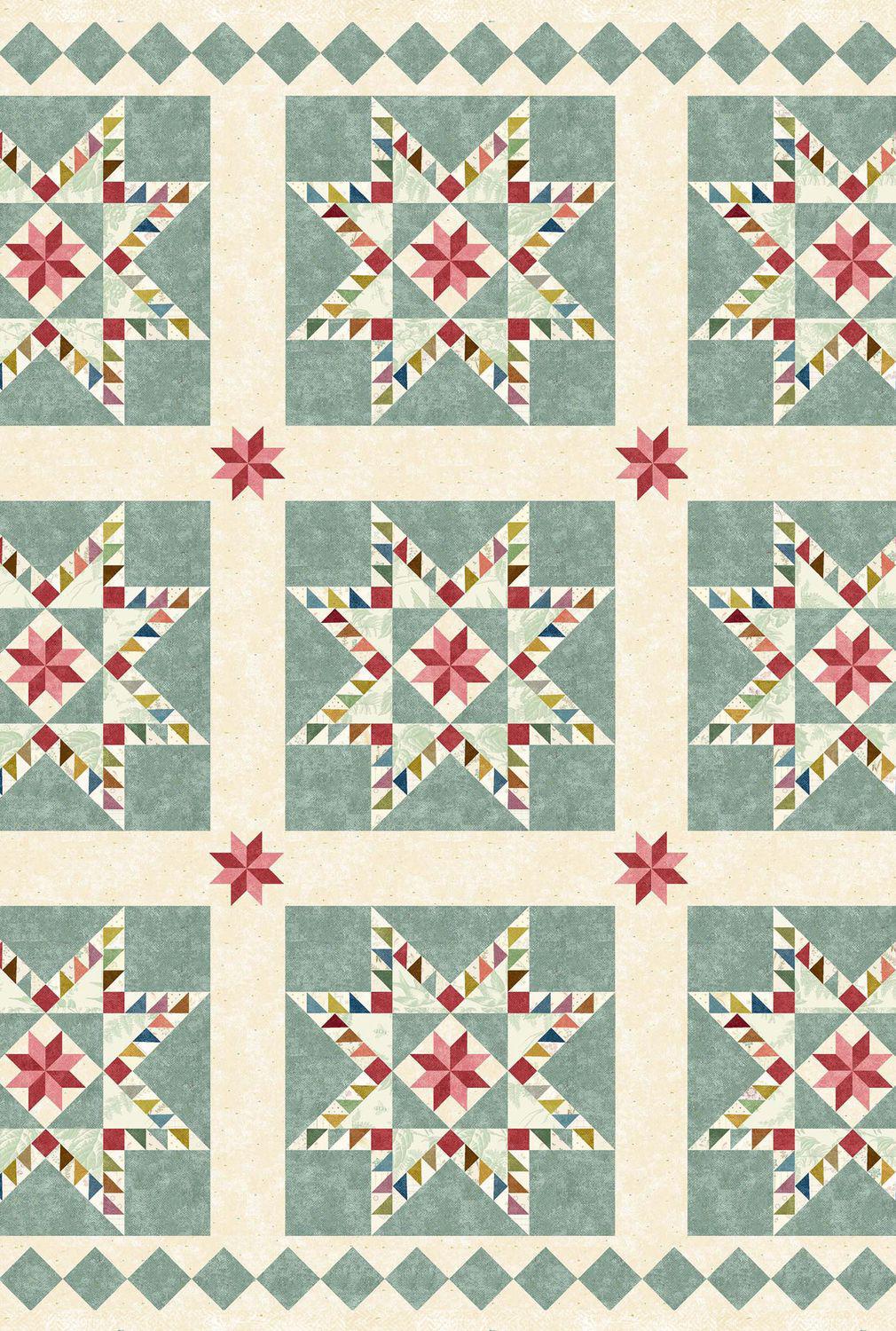 Kitchen Towel - Heritage Feathered Star