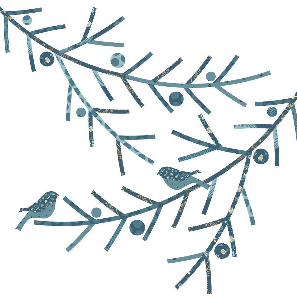 Winter Village Fabric Kit