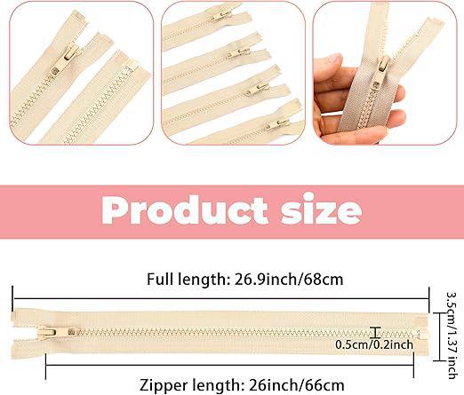 Jacket Zipper - 26in