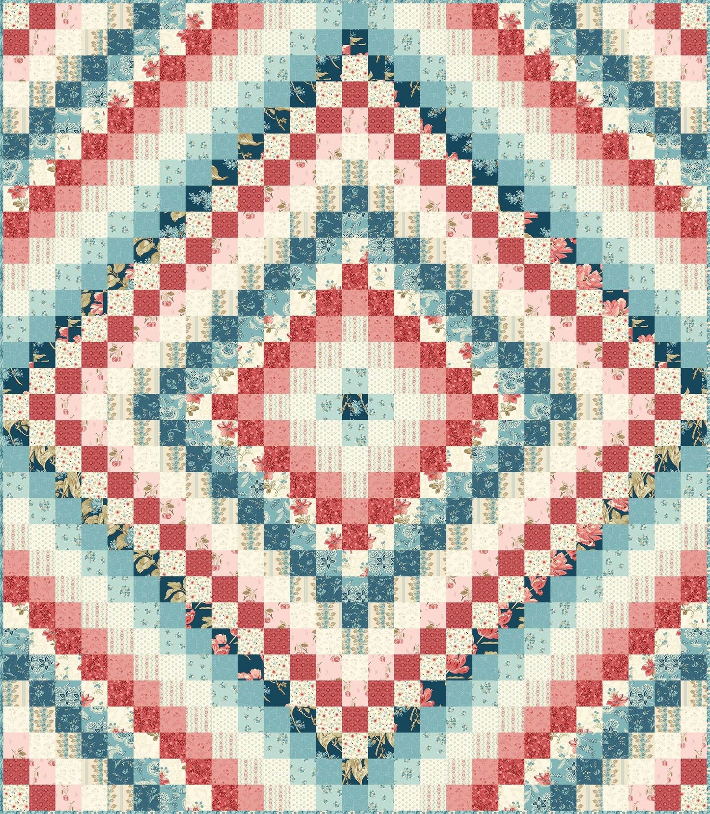 Trip Around the World - Lighthouse PRE-CUT Fabric Kit