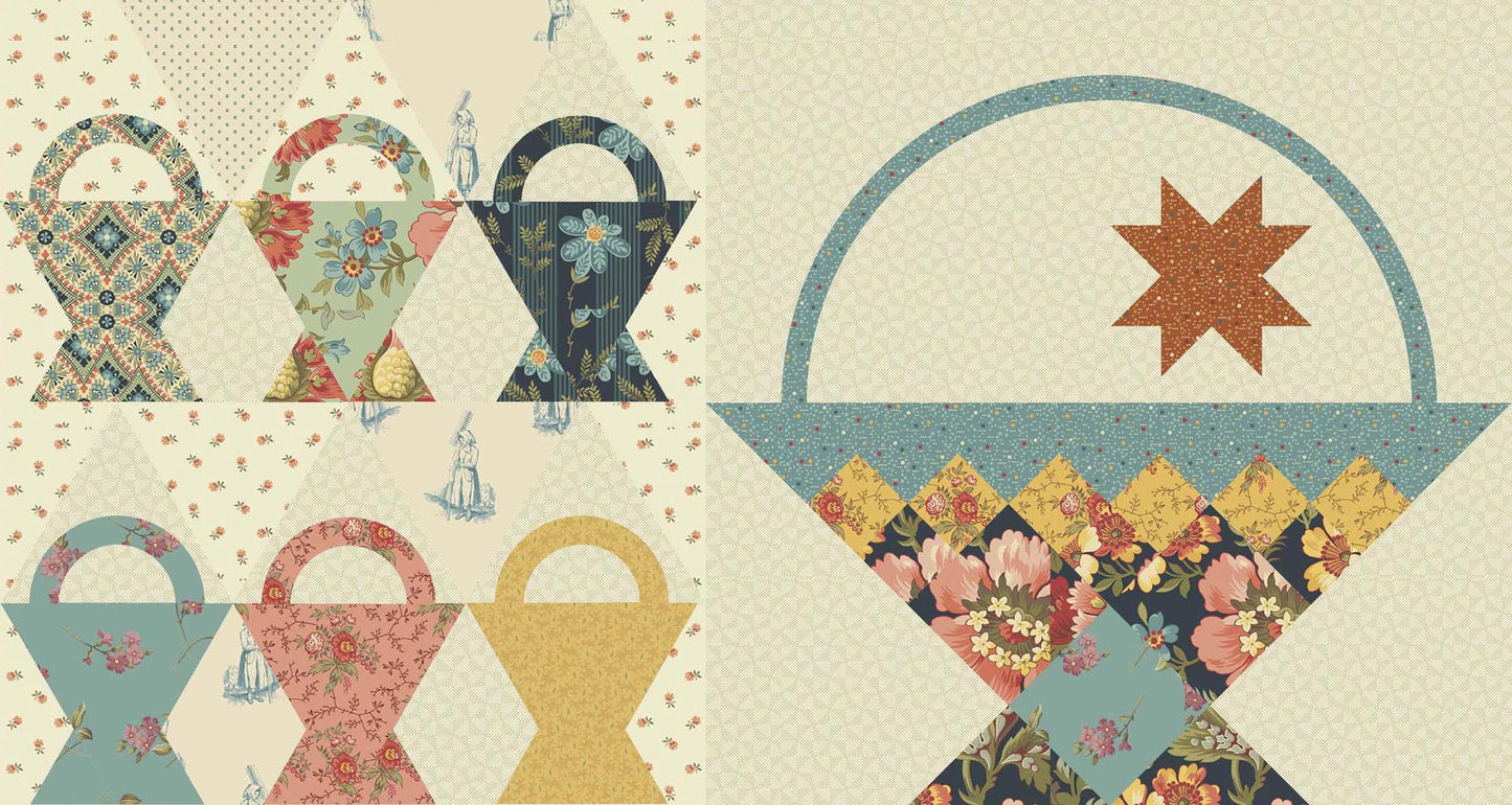 Anna's Baskets - Farmers Daughter Block 4 Pattern