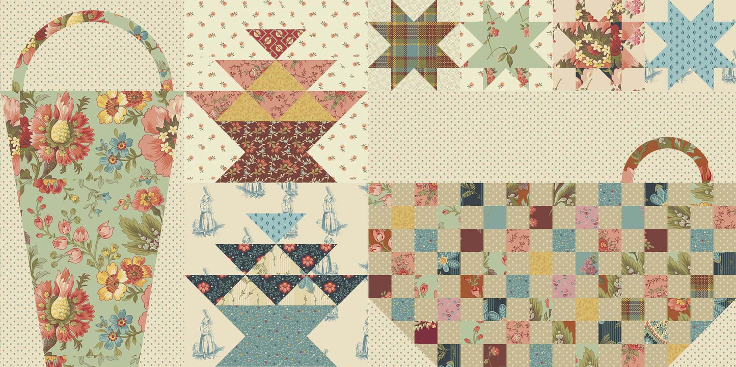 Anna's Baskets - Farmers Daughter Block 1 Pattern