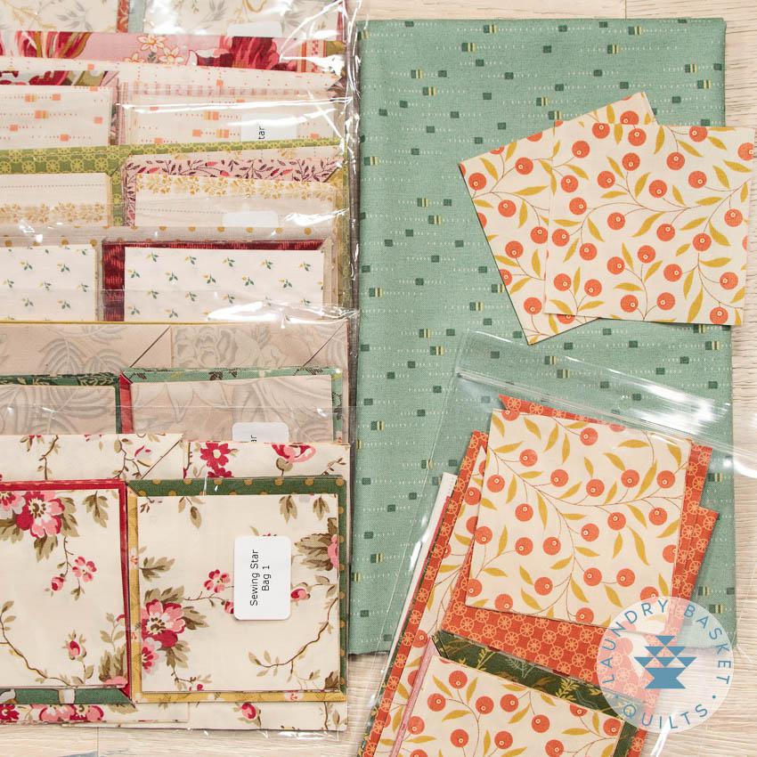 Sewing Star - Lady Tulip PRE-CUT Fabric Kit