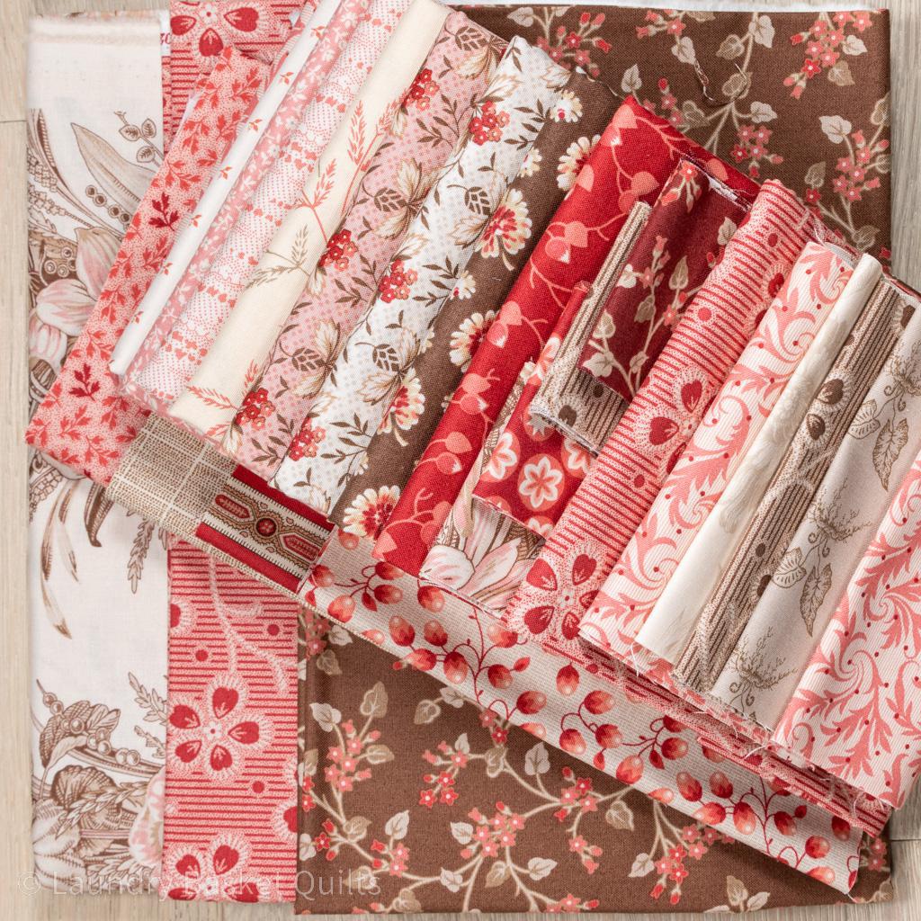 Trip Around the Island - Cocoa Pink Fabric Kit