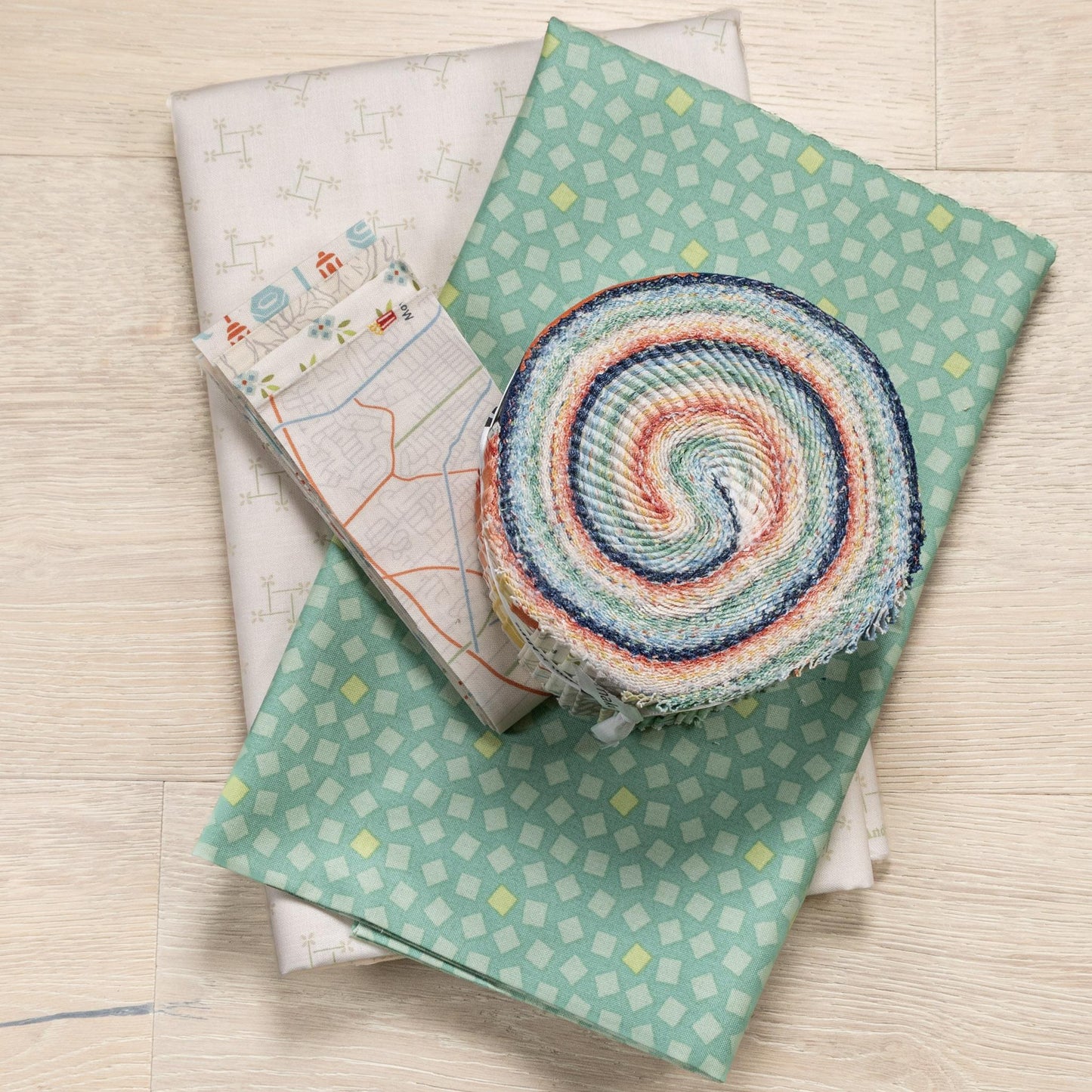 Irish Chain Fabric Kit