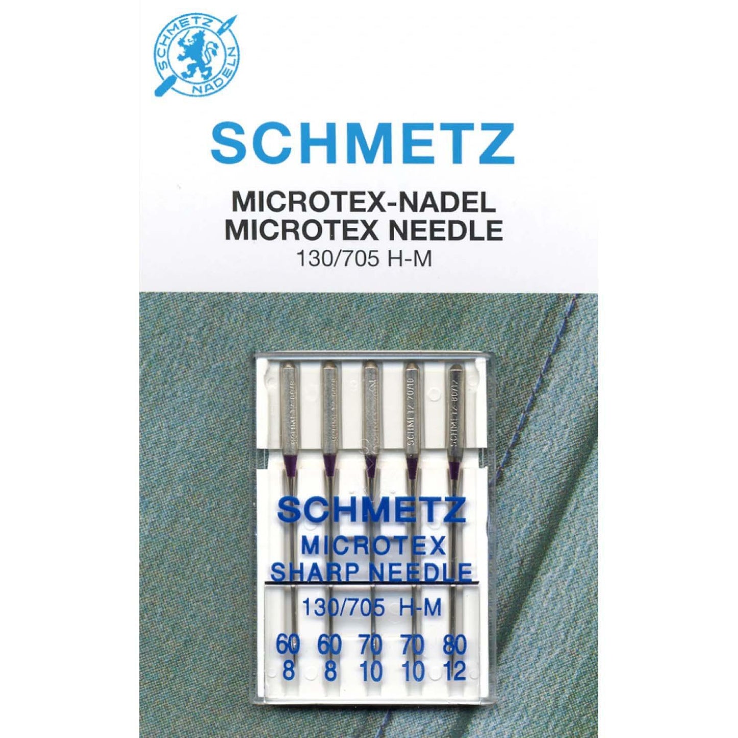 Schmetz Sharp / Microtex Machine Needle Size 60/70/80