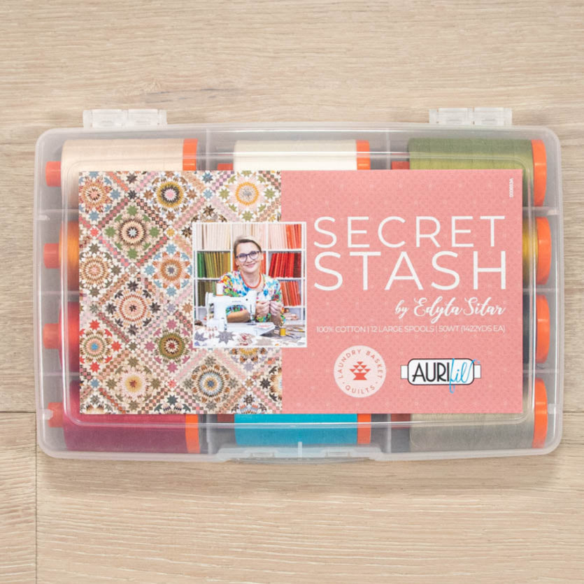 Edyta Sitar "Secret Stash" 12 Spool Thread Collection by Aurifil