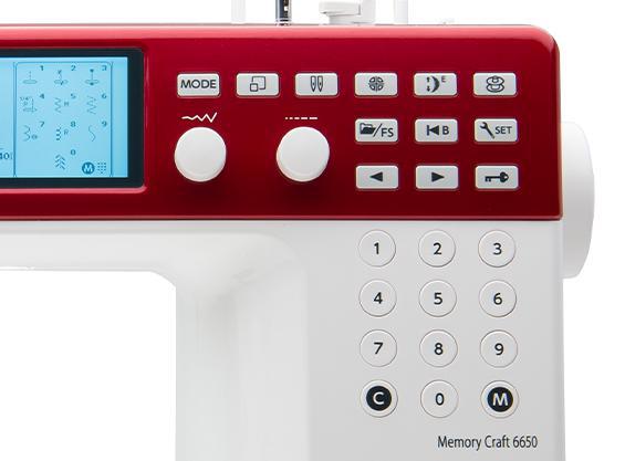 Janome Memory Craft 6650
