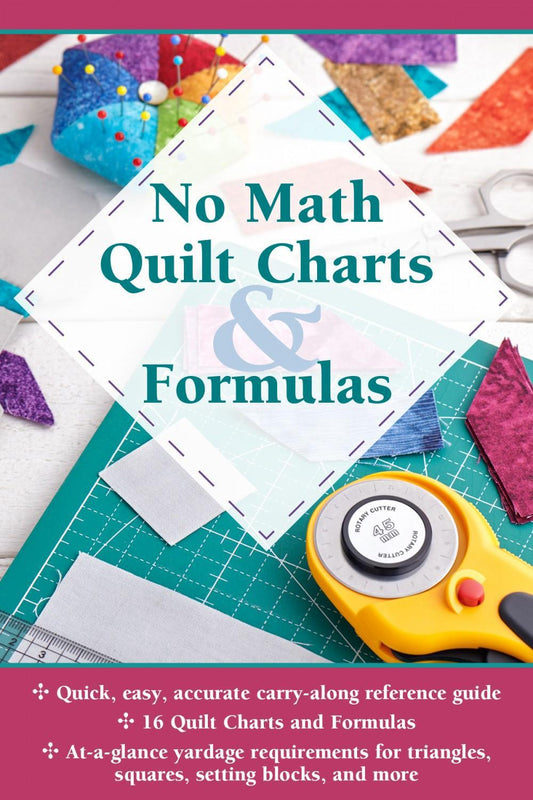 Pocket Guide - Updated No Math Quilt Charts & Formulas