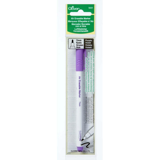 Clover Air Erasable Marker Thick Purple