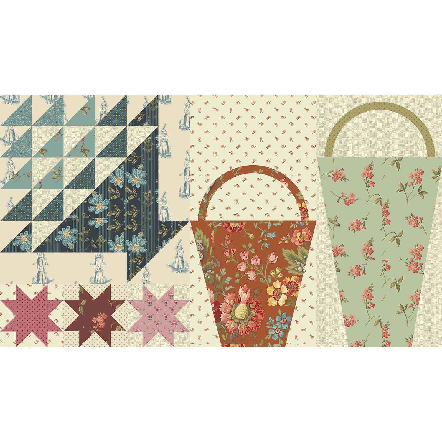 Anna's Baskets - Farmers Daughter Block 8 Pattern and Finish Instructi ...