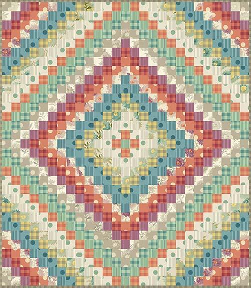 Trip Around the World - Quiltessentials Fabric KIT