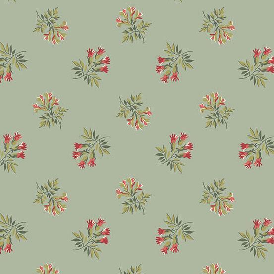Secret Stash Blue Willow Prints A-10571-G (1-yard)