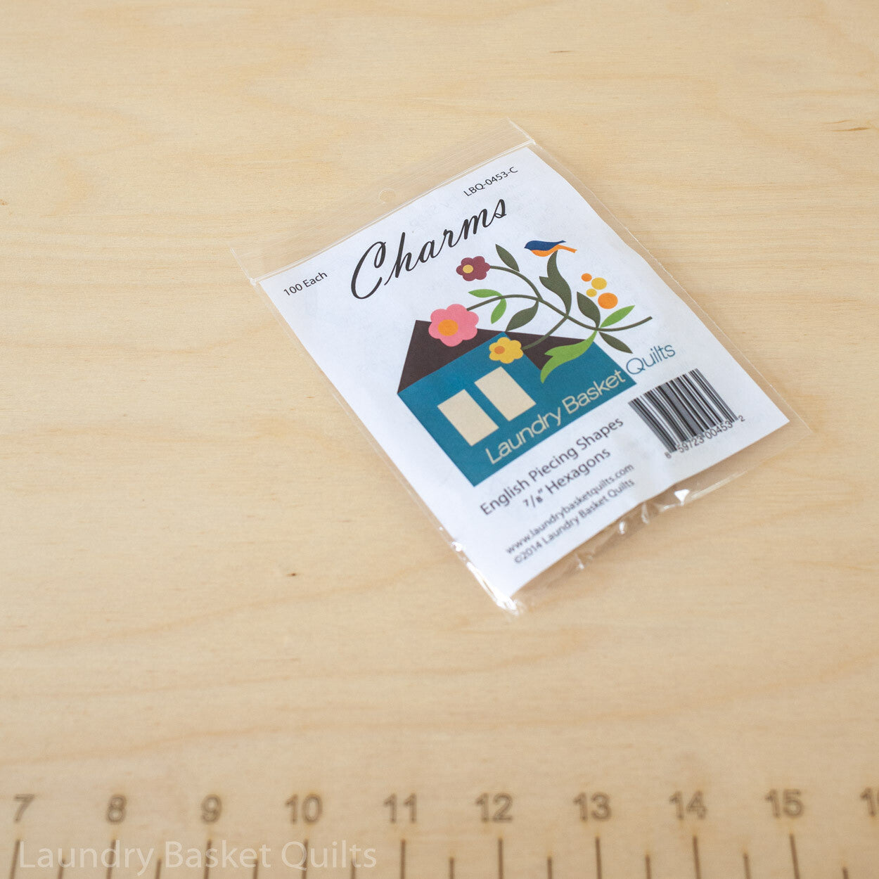 Charms - 7/8" (.875") Hexagon