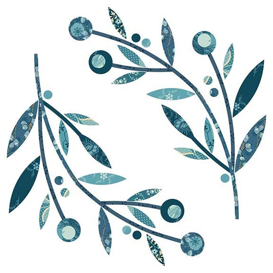 Silhouettes - Royal Blue
