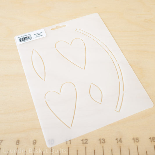 Stencil - Sew in Love