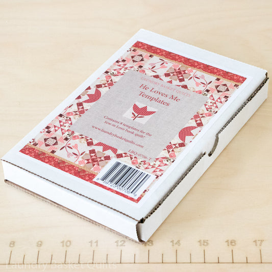Sew in Love "He Loves Me" Template Kit