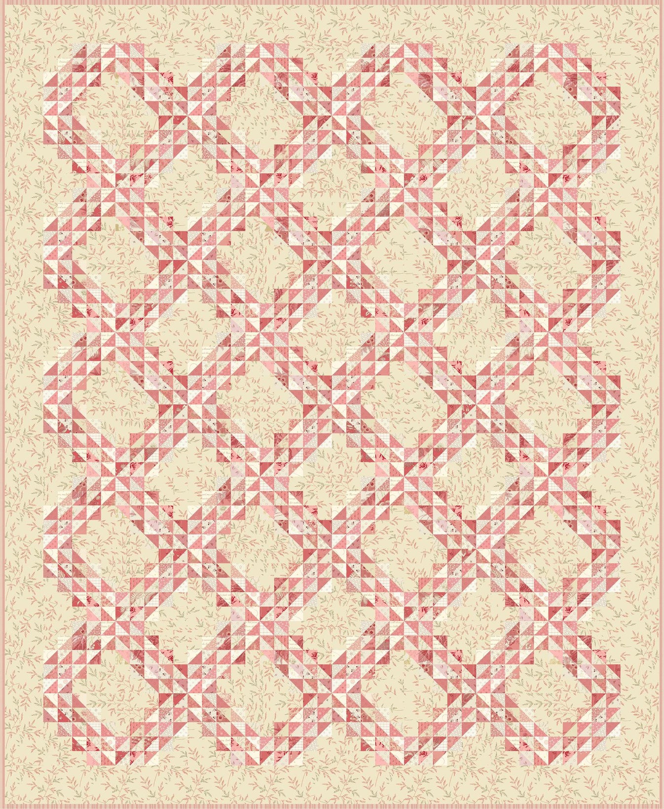 Shoreline Gems Quilted Laundry Basket main image 1
