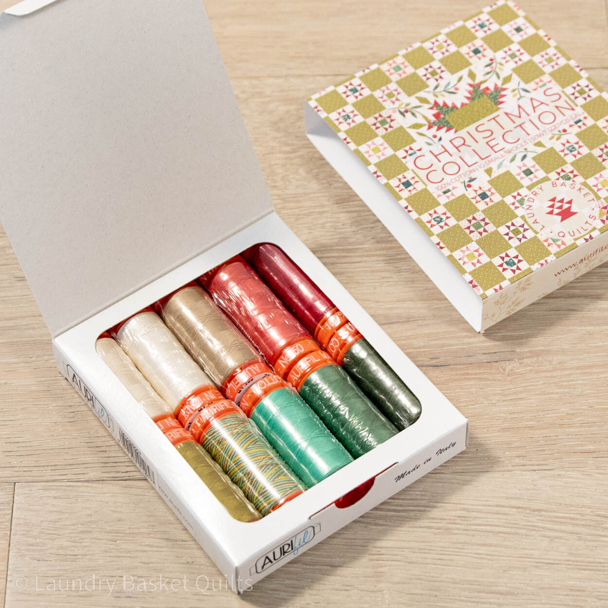 Edyta Sitar "Christmas Collection" Thread Set by Aurifil