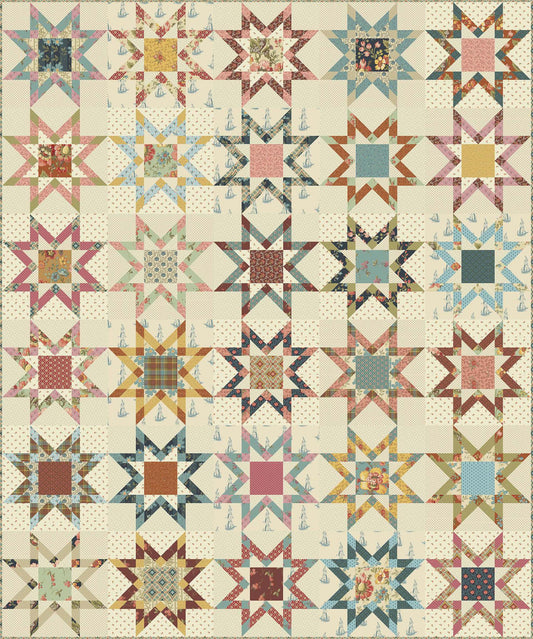 Country Star PRE-CUT Fabric Kit